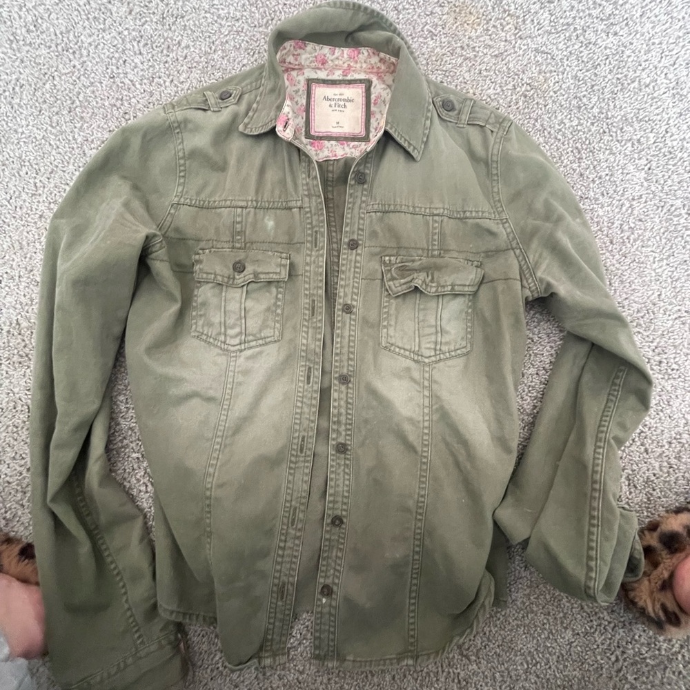 Abercrombie & Fitch army shirt